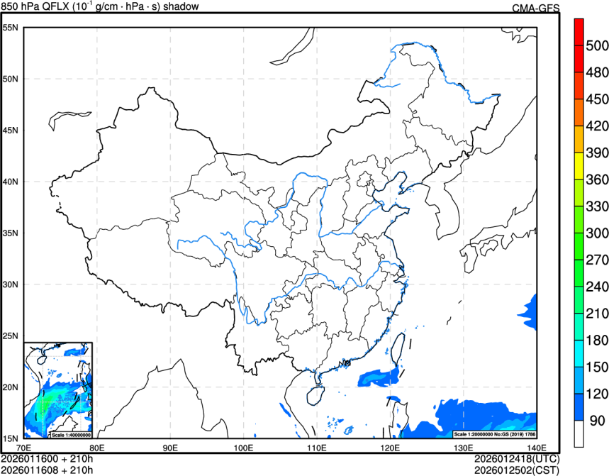 01/16 00时 +210小时