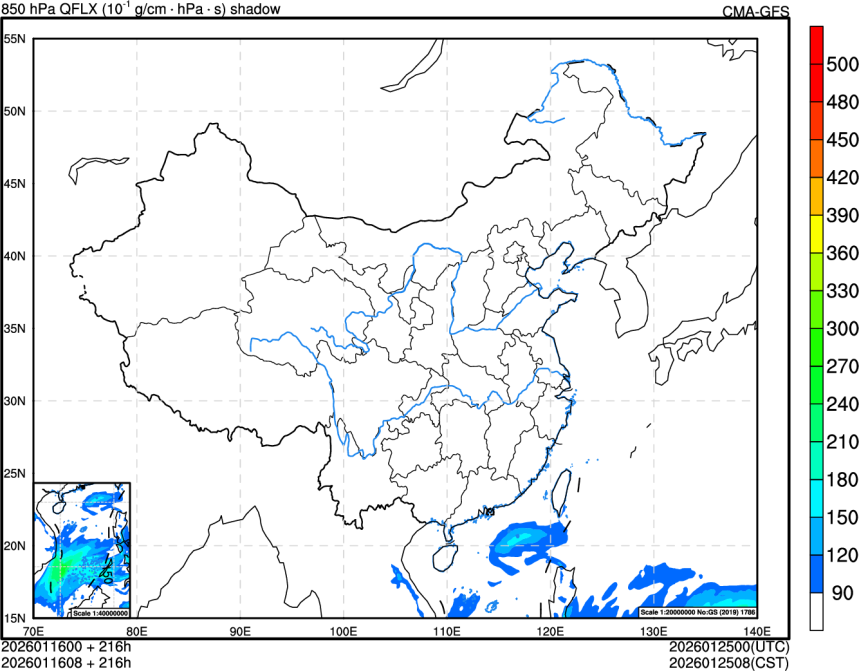 01/16 00时 +216小时