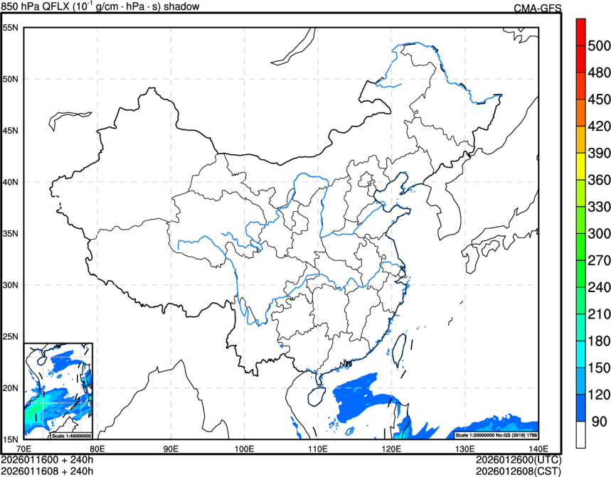 01/16 00时 +240小时