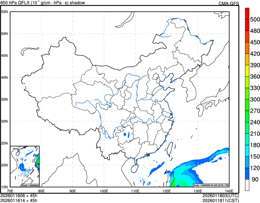 01/16 06时 +045小时