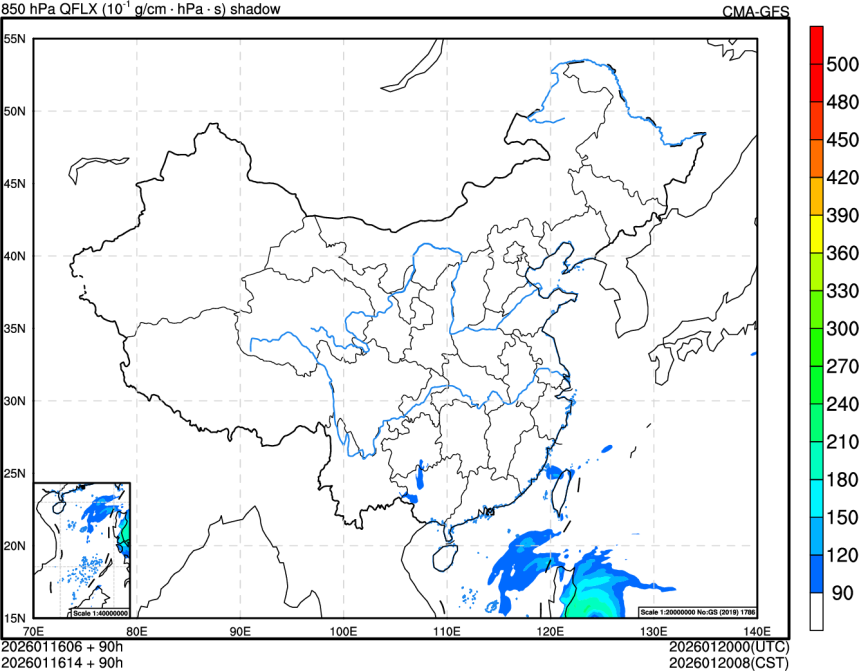 01/16 06时 +090小时