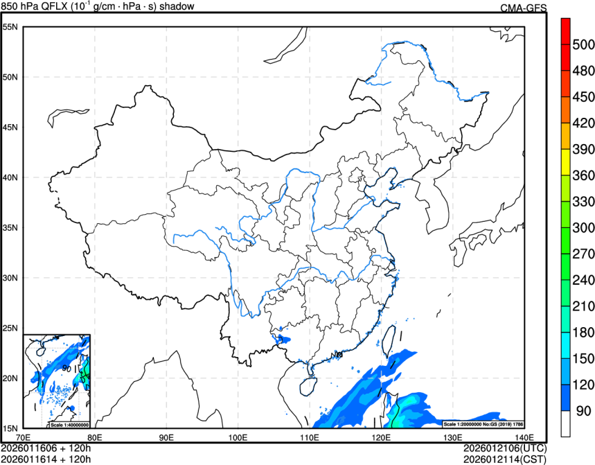 01/16 06时 +120小时