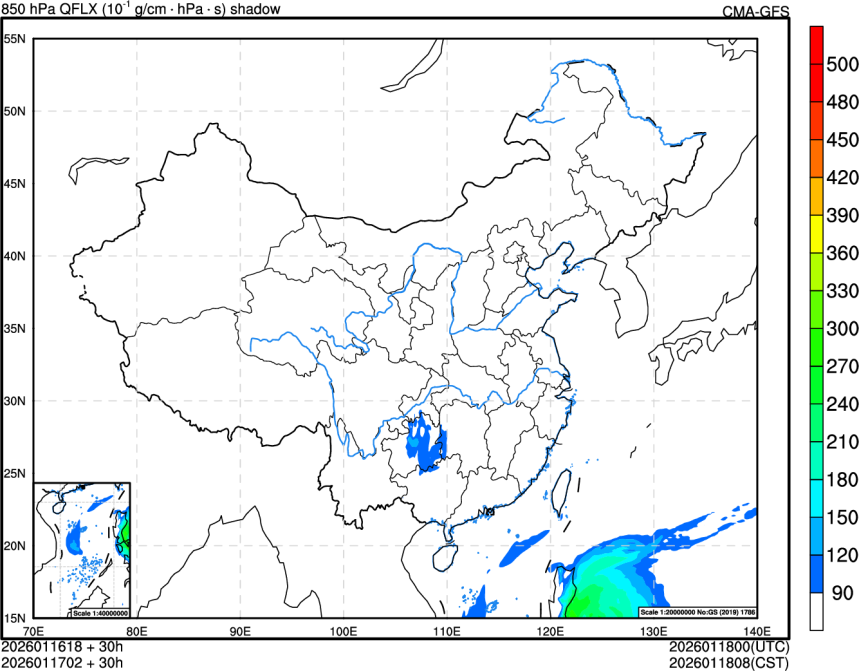 01/16 18时 +030小时