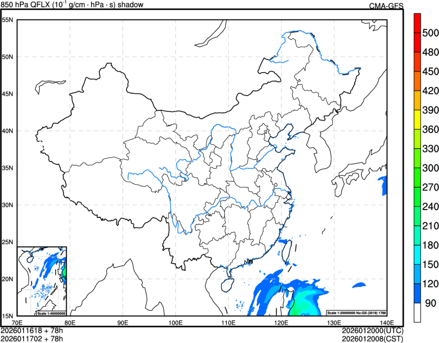 01/16 18时 +078小时