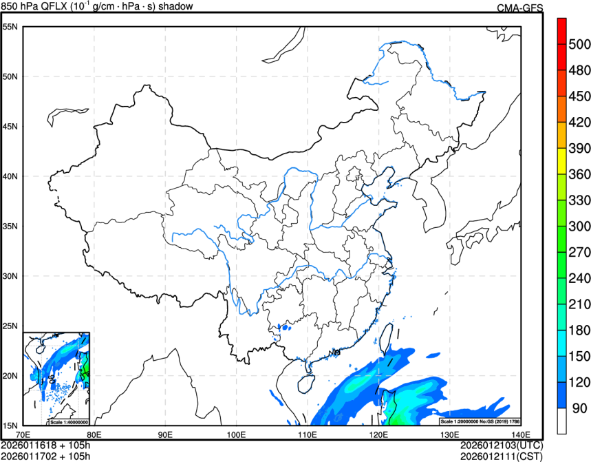 01/16 18时 +105小时