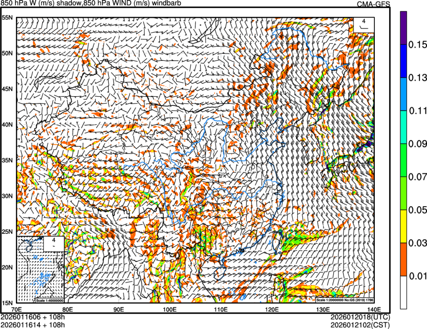 01/16 06时 +108小时
