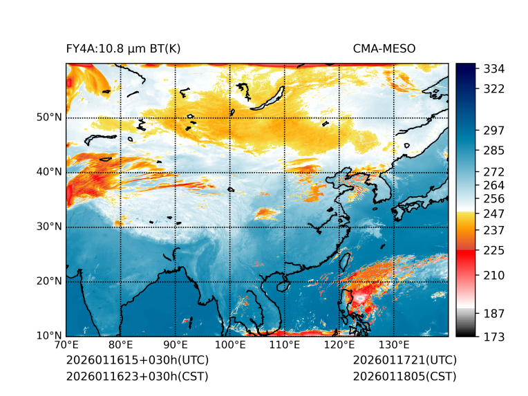 01/16 23时 +030小时