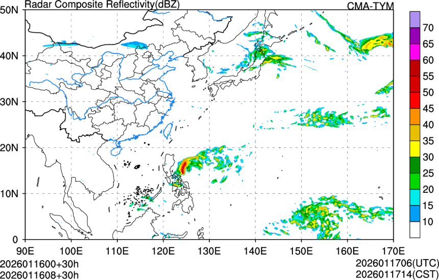 01/16 00时 +030小时