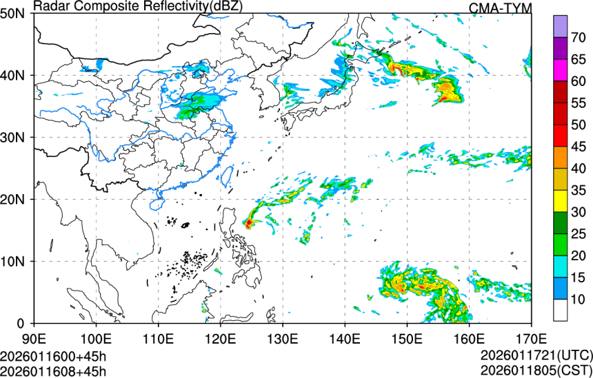 01/16 00时 +045小时
