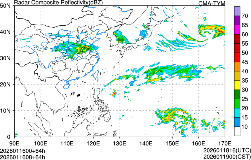 01/16 00时 +064小时