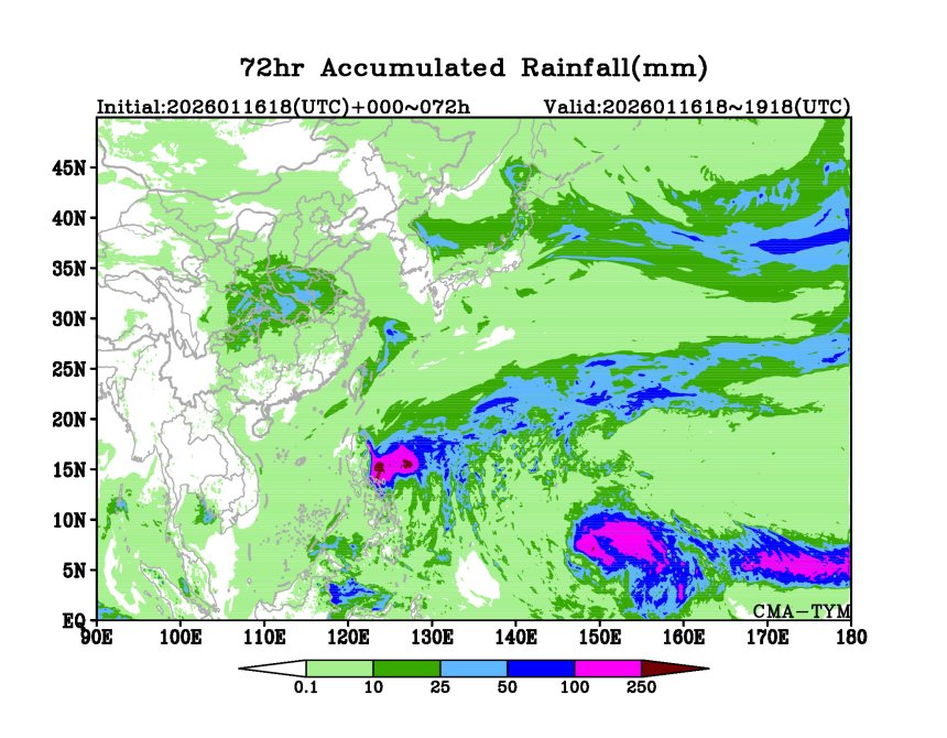 01/16 18时 +072小时