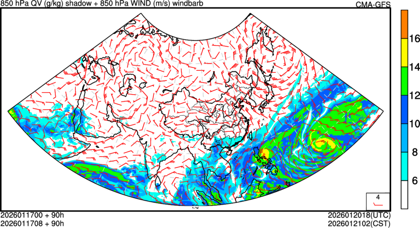 01/17 00时 +090小时
