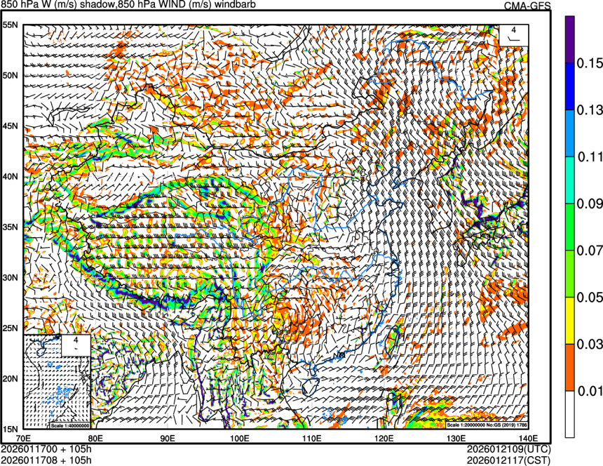 01/17 00时 +105小时