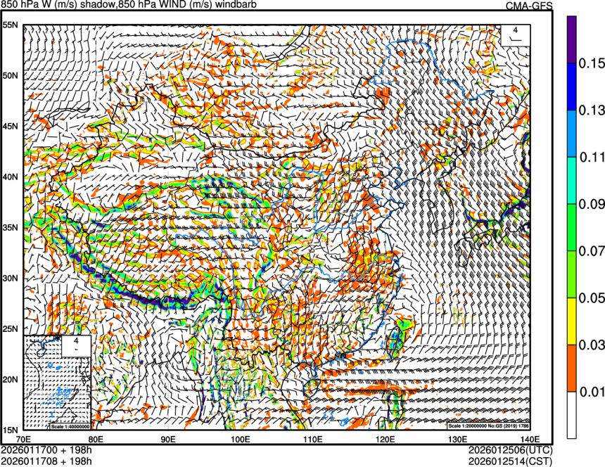 01/17 00时 +198小时