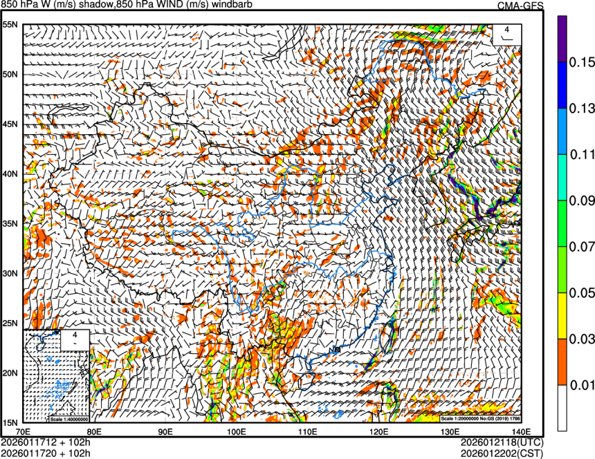 01/17 12时 +102小时