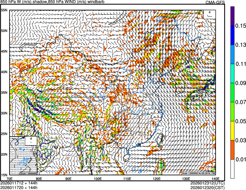 01/17 12时 +144小时