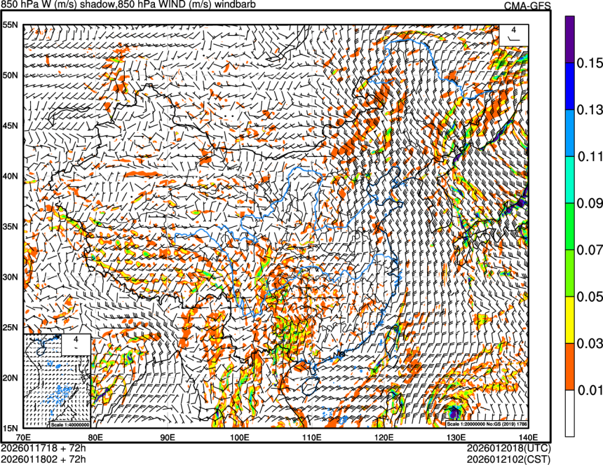 01/17 18时 +072小时