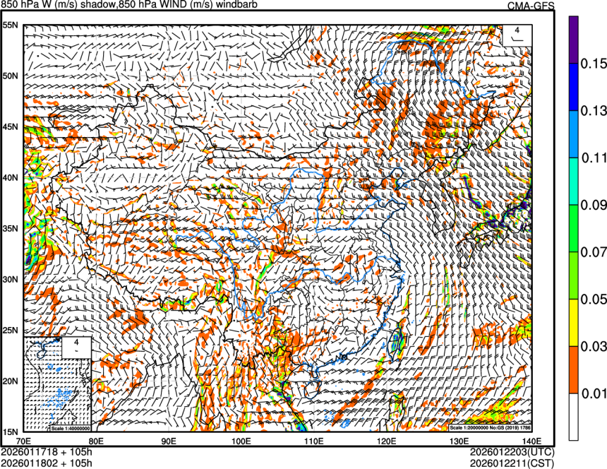 01/17 18时 +105小时