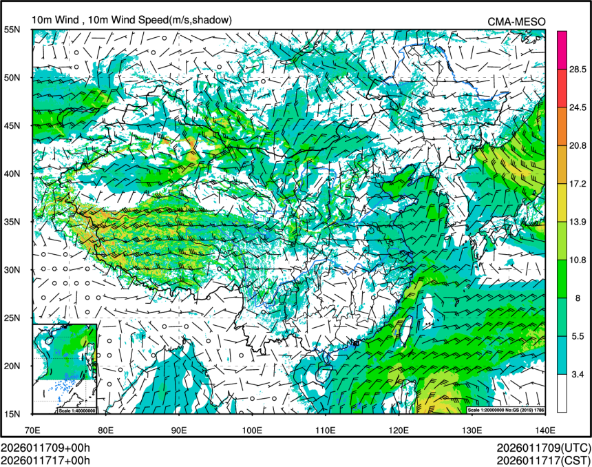 01/17 17时 +000小时