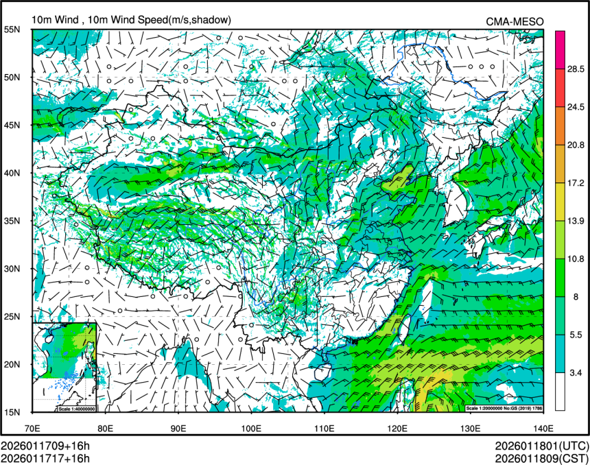 01/17 17时 +016小时