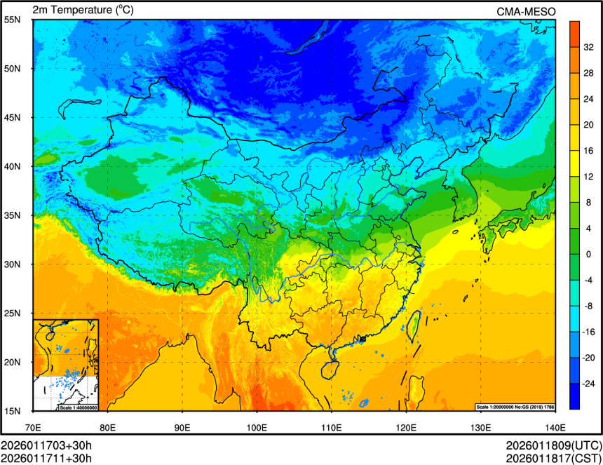 01/17 03时 +030小时
