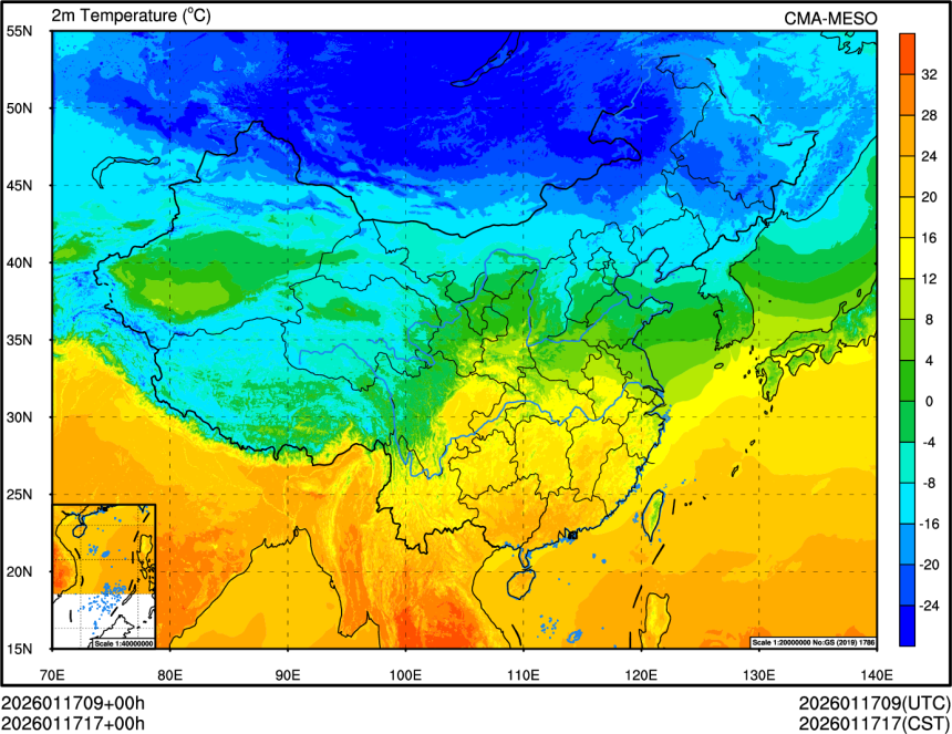 01/17 09时 +000小时
