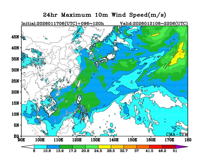 01/17 06时 +120小时