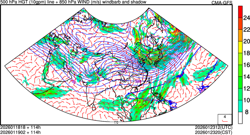 01/18 18时 +114小时