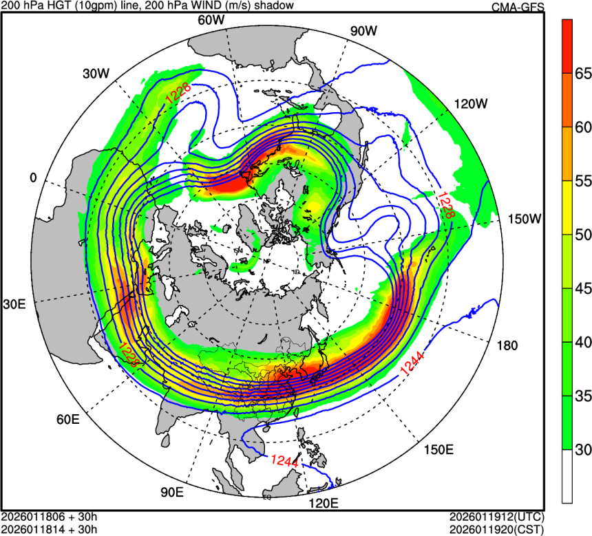01/18 06时 +030小时