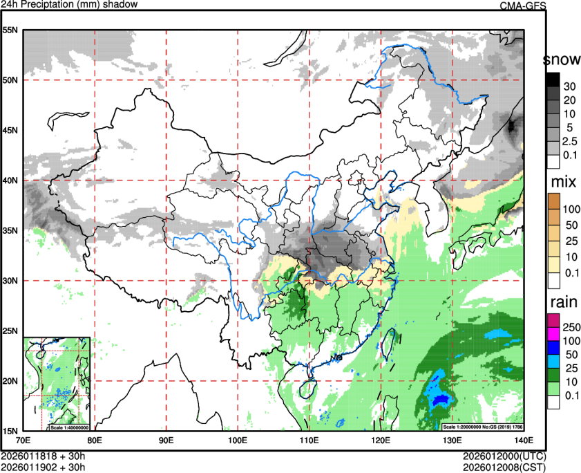 01/18 18时 +030小时