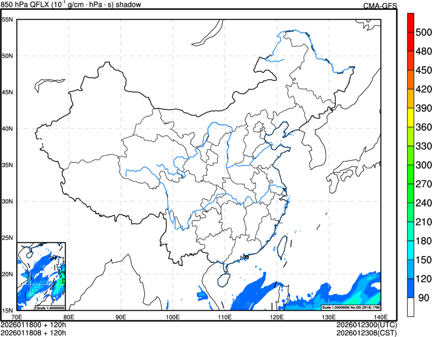 01/18 00时 +120小时