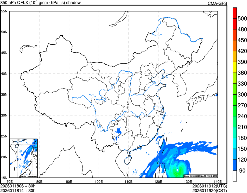01/18 06时 +030小时