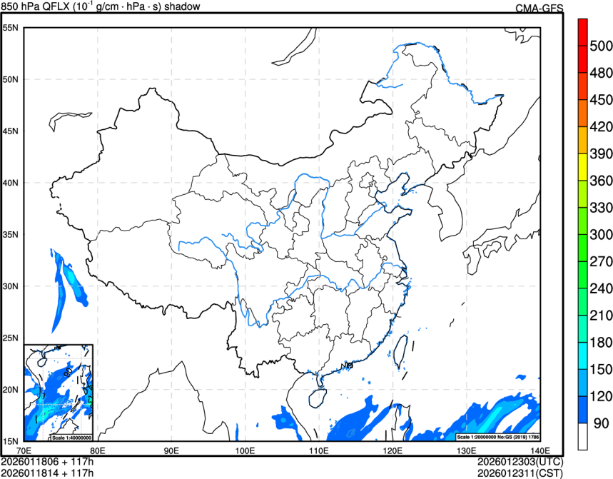 01/18 06时 +117小时