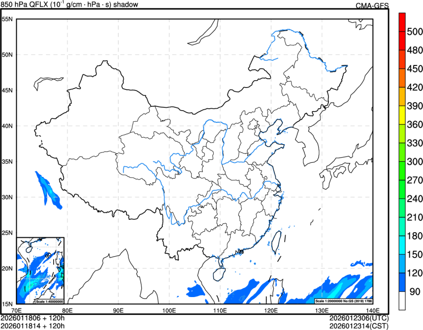 01/18 06时 +120小时
