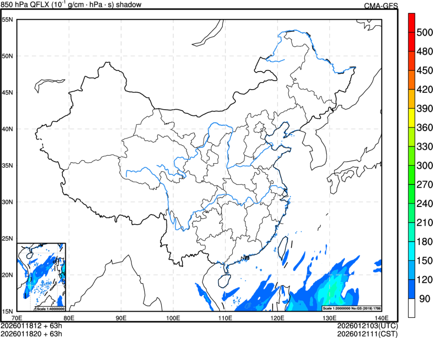 01/18 12时 +063小时