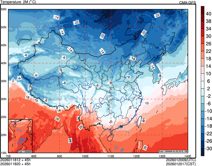 01/18 12时 +045小时