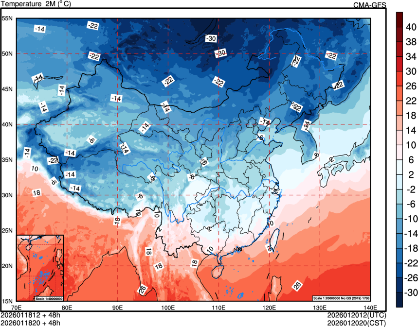 01/18 12时 +048小时