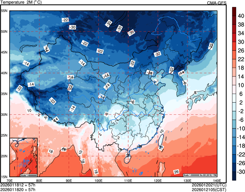 01/18 12时 +057小时