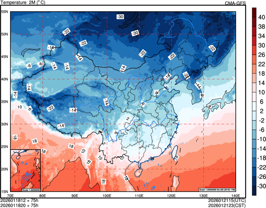 01/18 12时 +075小时