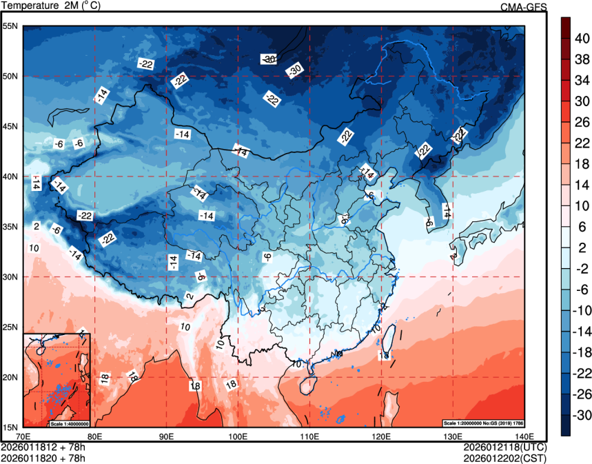 01/18 12时 +078小时