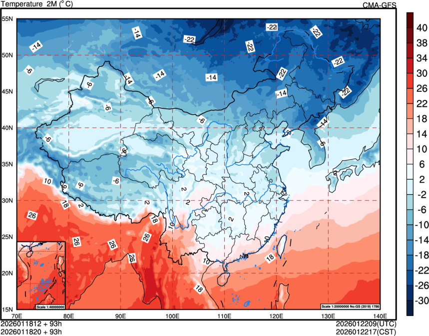 01/18 12时 +093小时