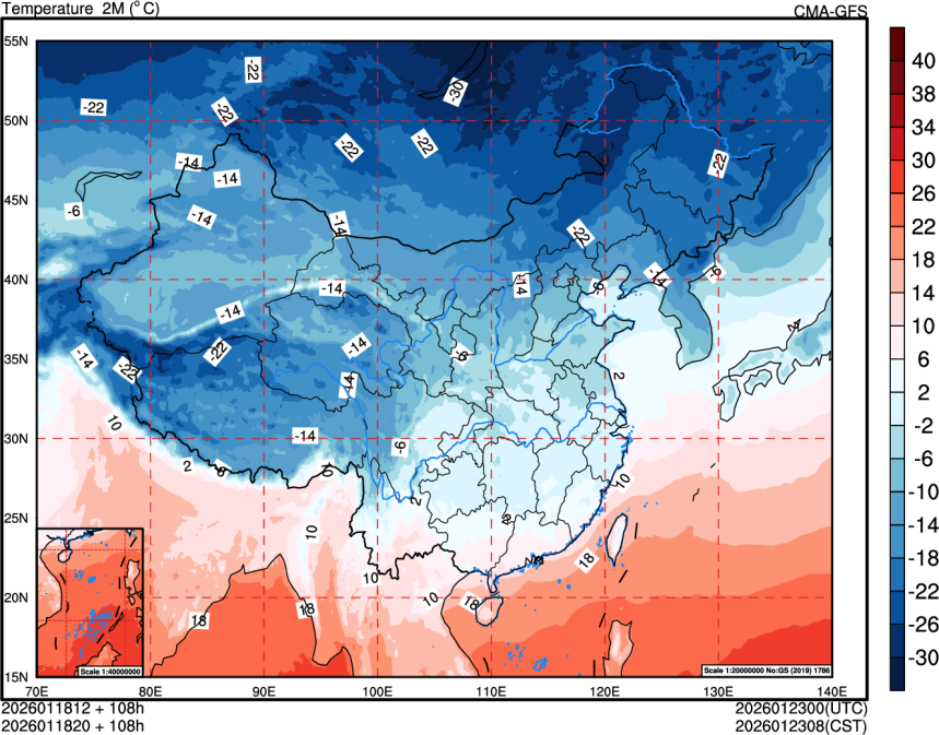 01/18 12时 +108小时