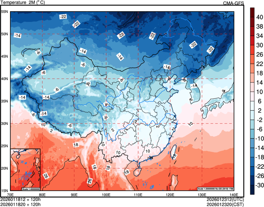 01/18 12时 +120小时
