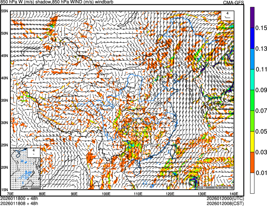 01/18 00时 +048小时