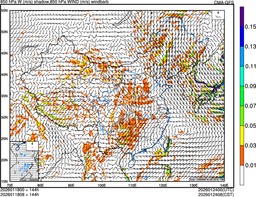 01/18 00时 +144小时