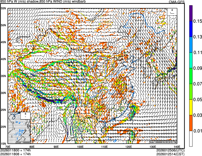 01/18 00时 +174小时