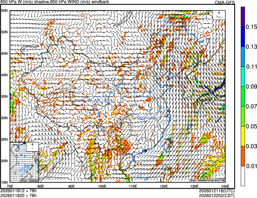 01/18 12时 +078小时