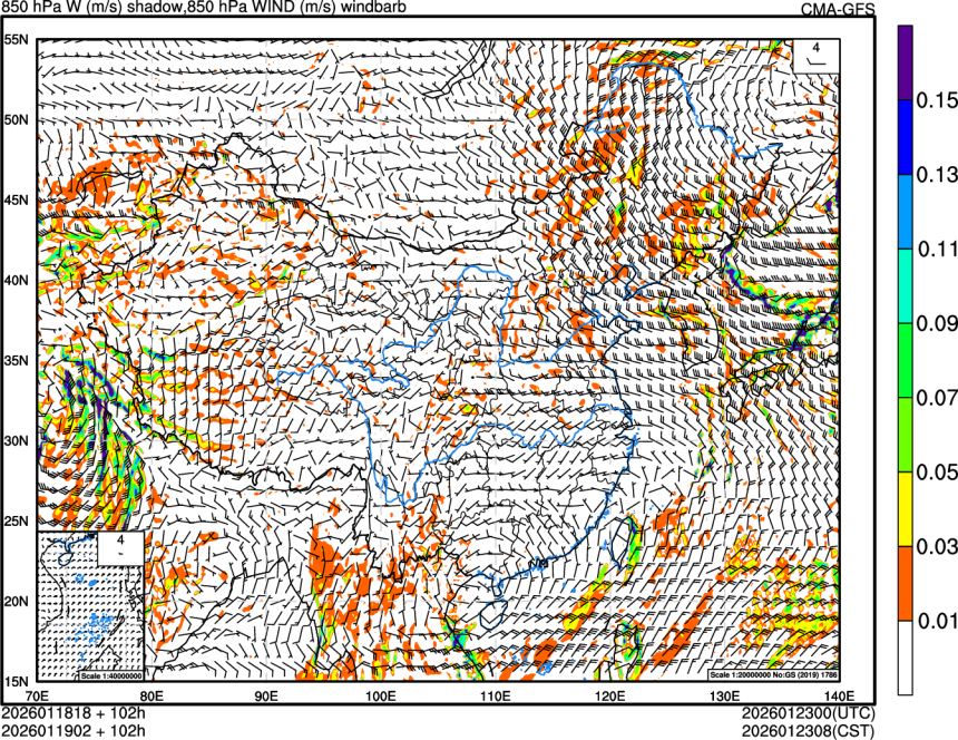 01/18 18时 +102小时