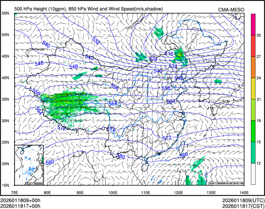 01/18 17时 +000小时