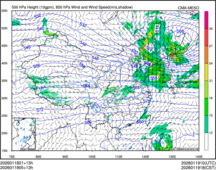 01/19 05时 +013小时